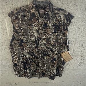 Men's Camouflage Sleeveless Shirt Vest
